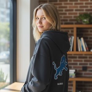 Miracle Academy Black Hoodie  - Detroit Lions